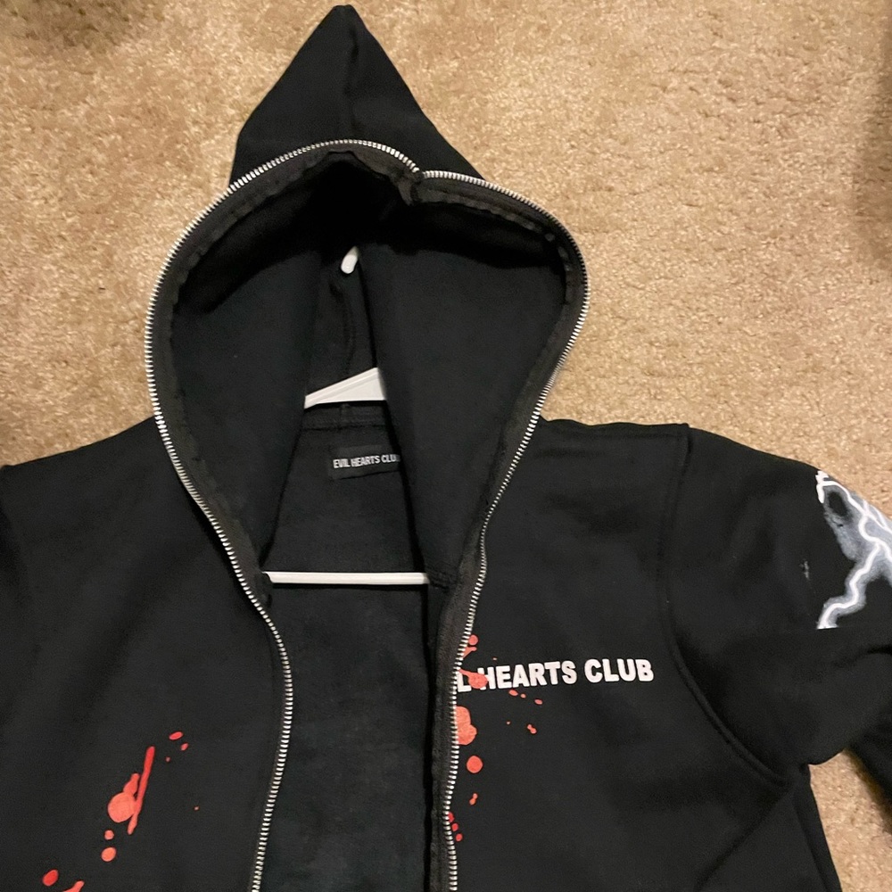 Evil hearts club jacket full zip